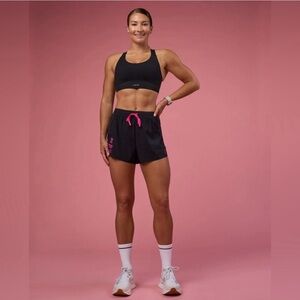 LSKD Accelerate 3" High-Rise Running Short Black-Ultra Pink XS NEW WITH TAGS NWT